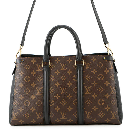 LOUIS VUITTON Soufflot NV NoirM44817 Monogram Macassar Canvas Size MM