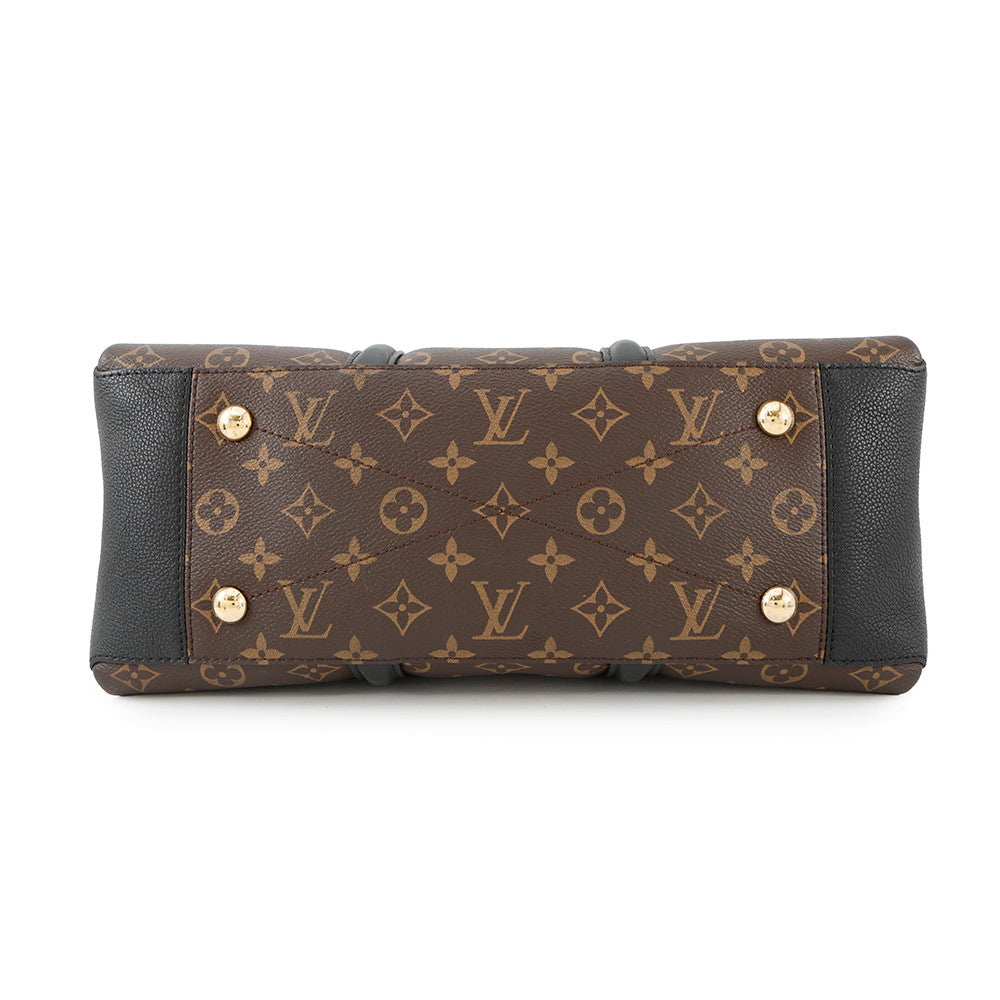 LOUIS VUITTON Soufflot NV NoirM44817 Monogram Macassar Canvas Size MM