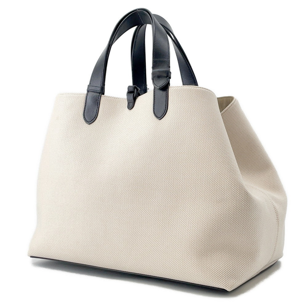Dior To Jules Eiffel Tower Tote Bag Ivory/BlackM2820SZBF_M941 Canvas Leather Size Large
