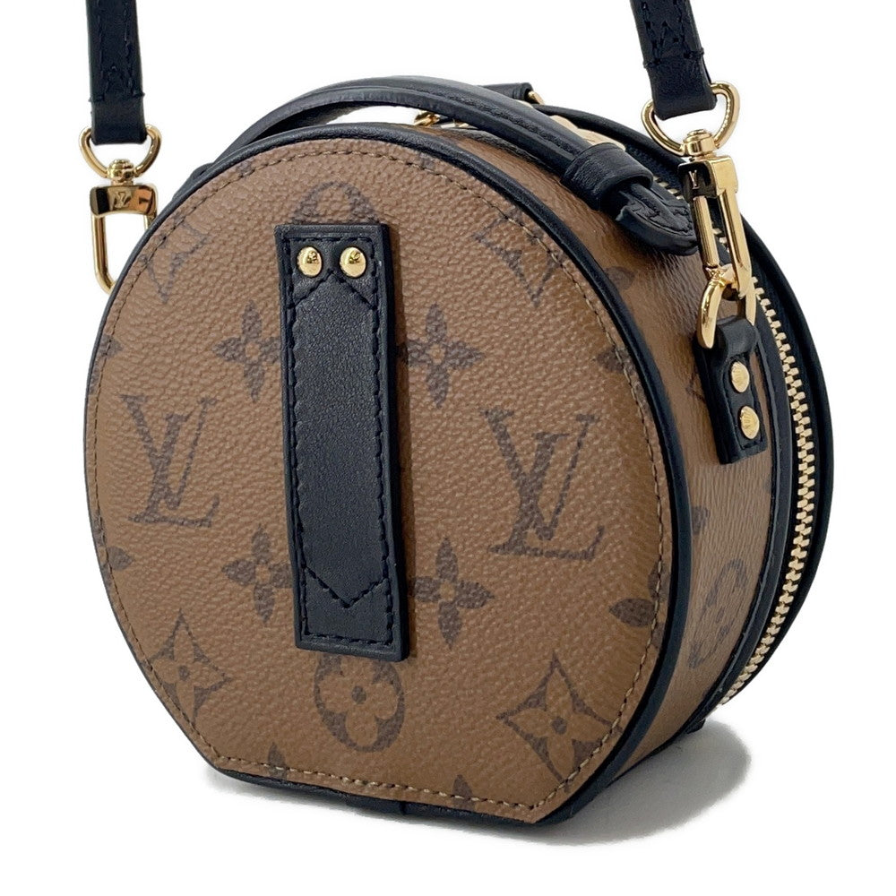LOUIS VUITTON Mini Boite Chapeau BeigeM68276 Monogram Reverse Canvas