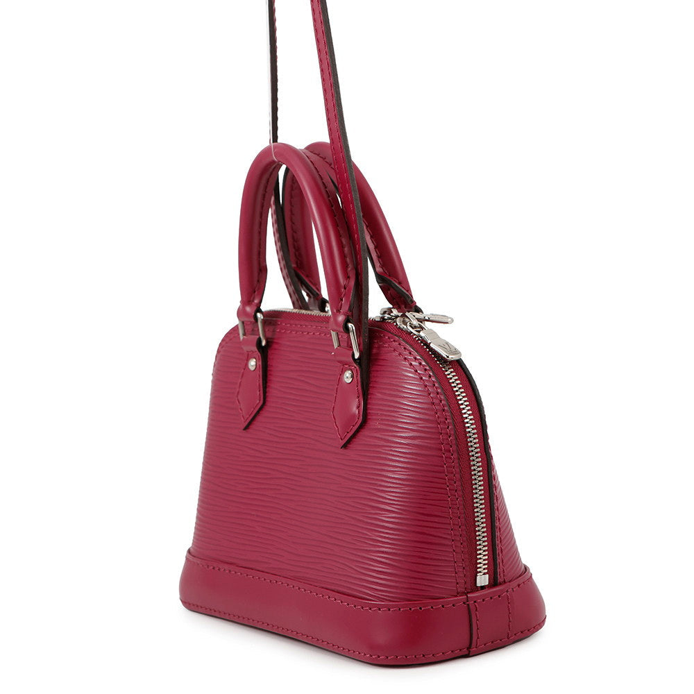 LOUIS VUITTON Nano Alma FuchsiaM50631 Epi Leather Size Nano