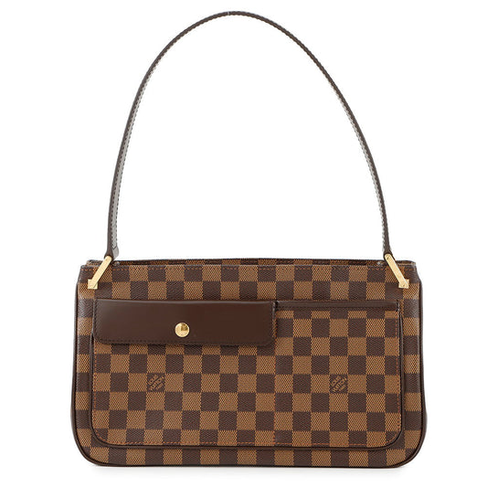 LOUIS VUITTON Aubagne RedN51129 Damier Ebene Canvas