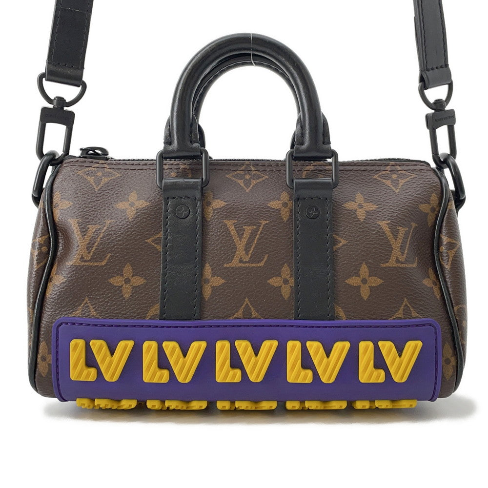 LOUIS VUITTON Keepall NoirM45788 Monogram LV rubber Size XS