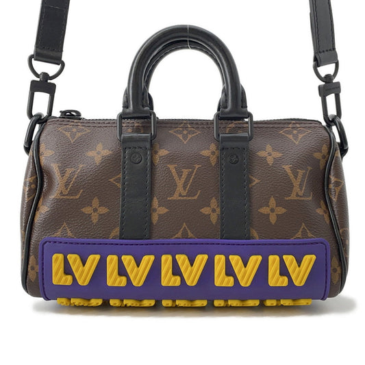 LOUIS VUITTON Keepall NoirM45788 Monogram LV rubber Size XS