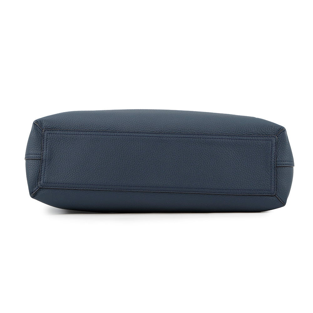 LOUIS VUITTON Cabas Voyage NV NavyM53240 Taurillon Leather