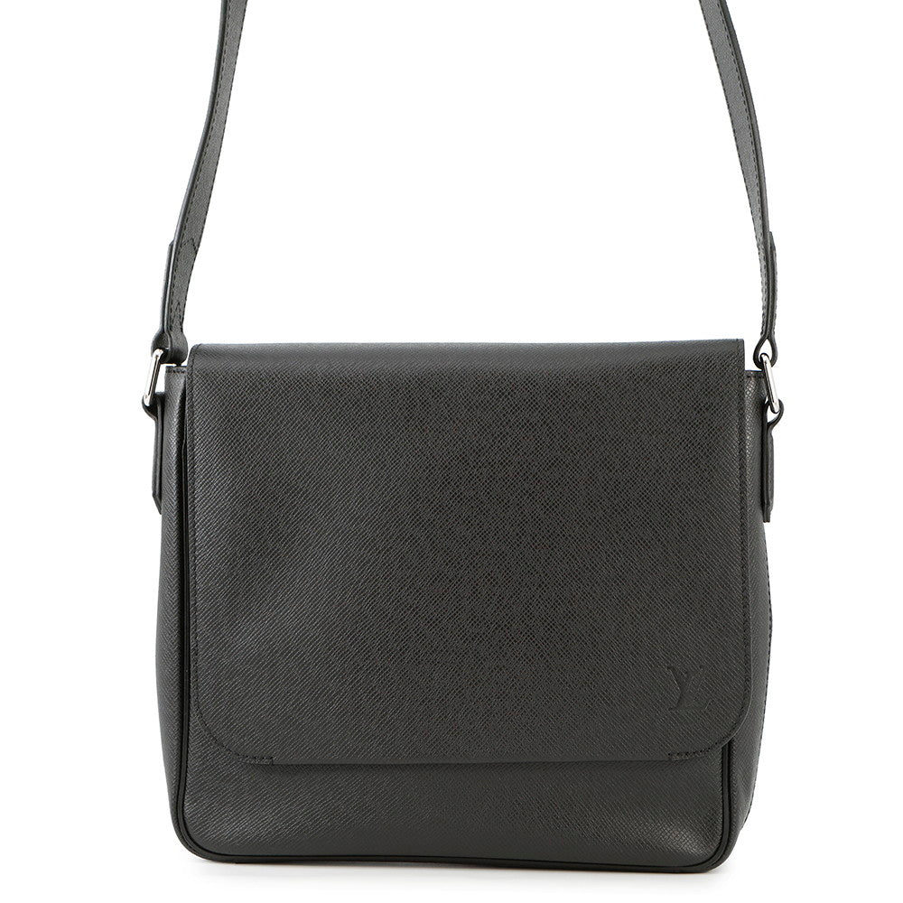 LOUIS VUITTON Roman NoirM32726 Taiga Leather Size PM