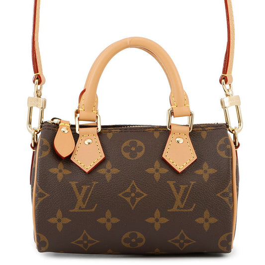 LOUIS VUITTON Nano Speedy BrownM81085 Monogram