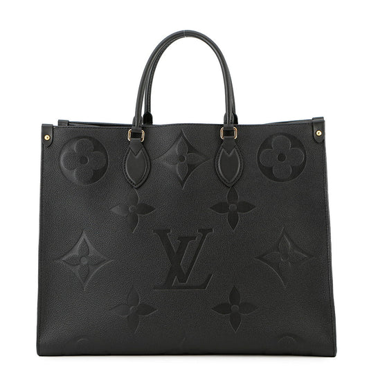LOUIS VUITTON Onthego NoirM44925 Monogram Empreinte Leather Size GM