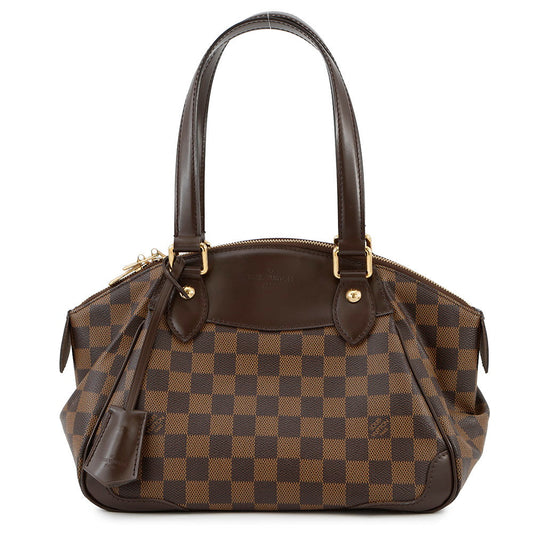 LOUIS VUITTON Verona RedN41117 Damier Ebene Canvas Size PM