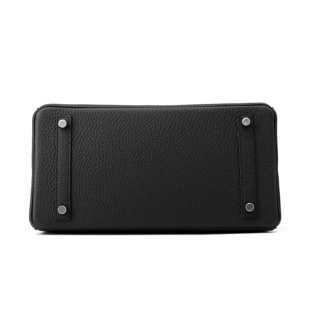 HERMES Birkin Black Togo Leather Size 30