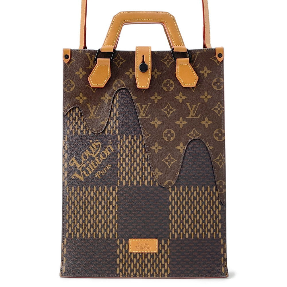 LOUIS VUITTON Mini tote NoirN40355 Damier Ebene Canvas Giant Monogram
