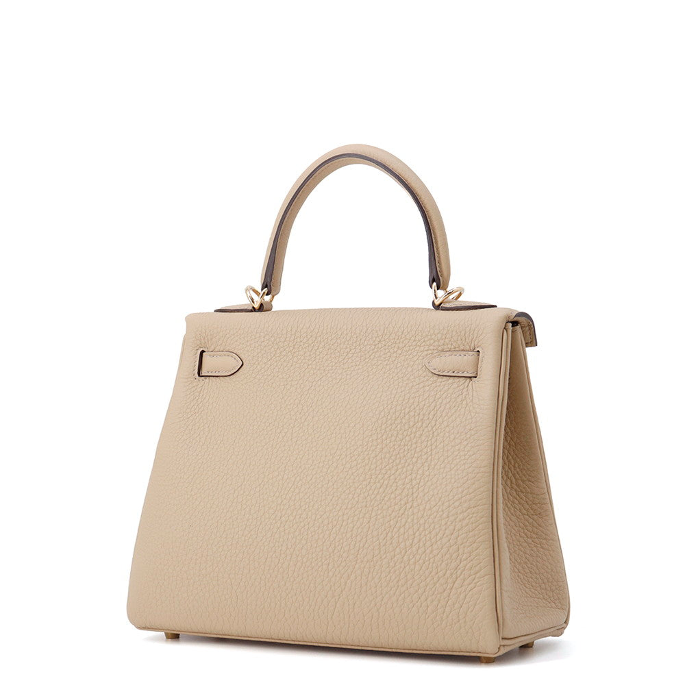 HERMES Kelly Retourne Trench Togo Leather Size 25