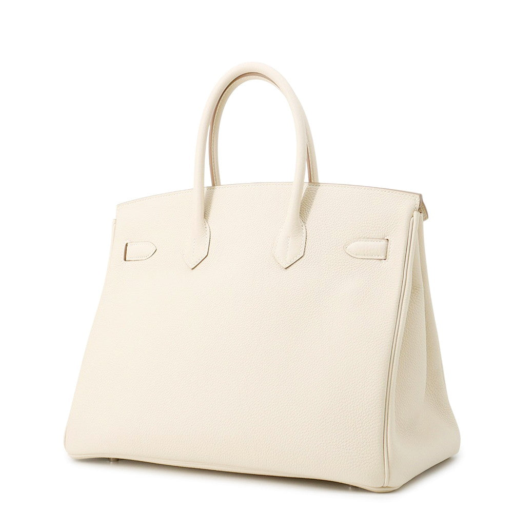 HERMES Birkin Craie Togo Leather Size 35