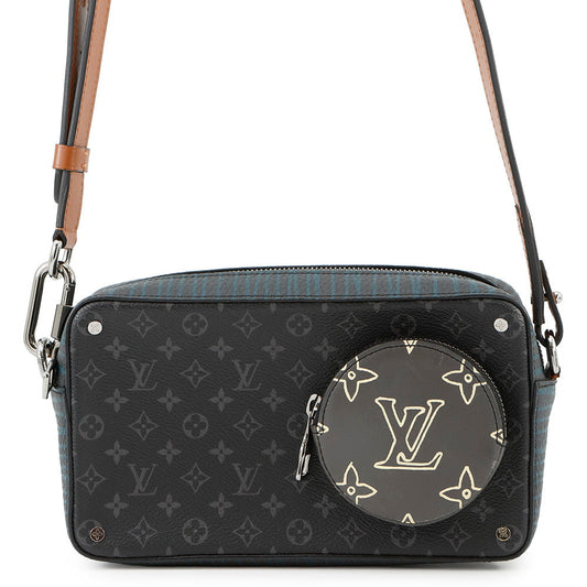 LOUIS VUITTON Volga on Strap NoirM69688 Monogram Eclipse