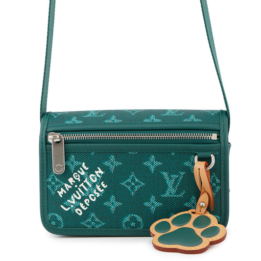 LOUIS VUITTON Bosphore Wearable Wallet GreenM12637 Monogram・Heritage