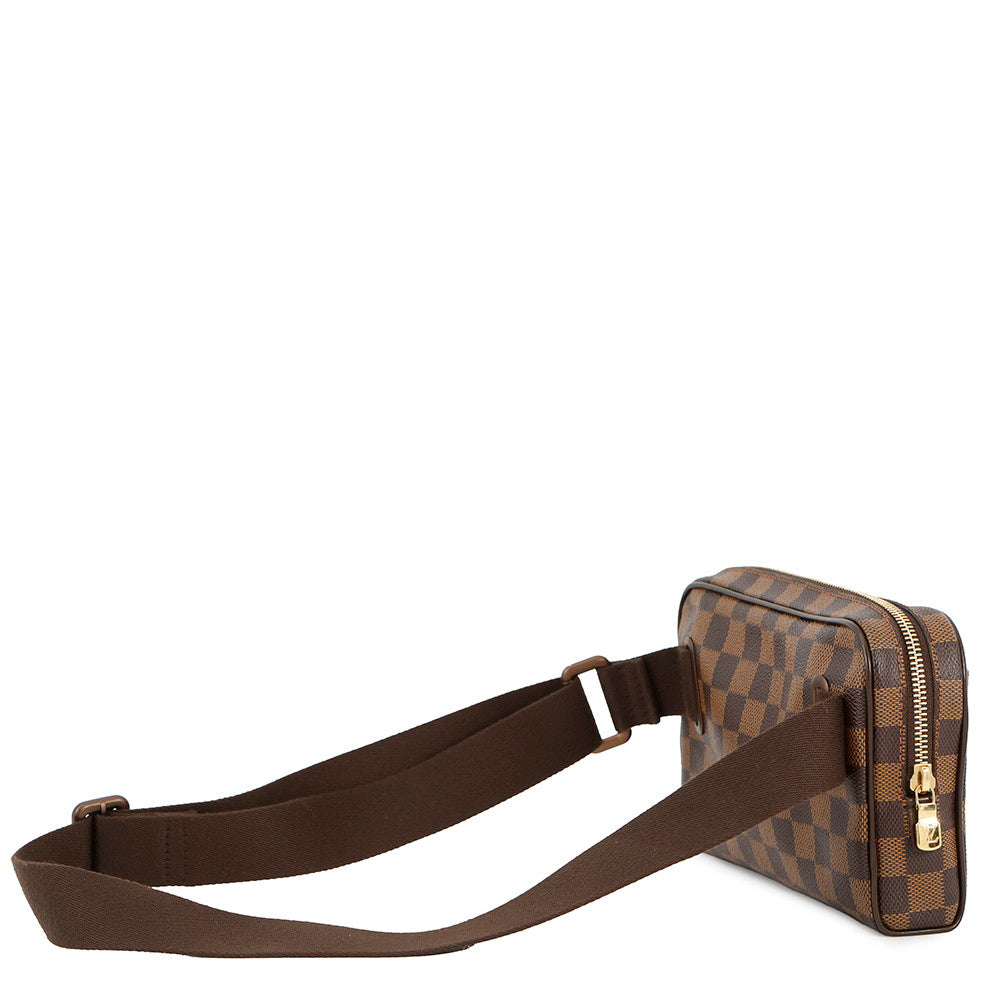 LOUIS VUITTON Bum Bag Brooklyn BrownN41101 Damier Ebene Canvas
