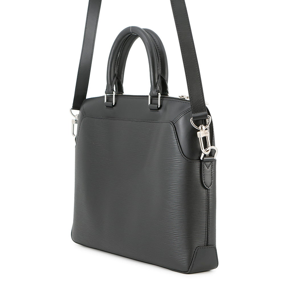 LOUIS VUITTON Oliver Briefcase NoirM51689 Epi Leather