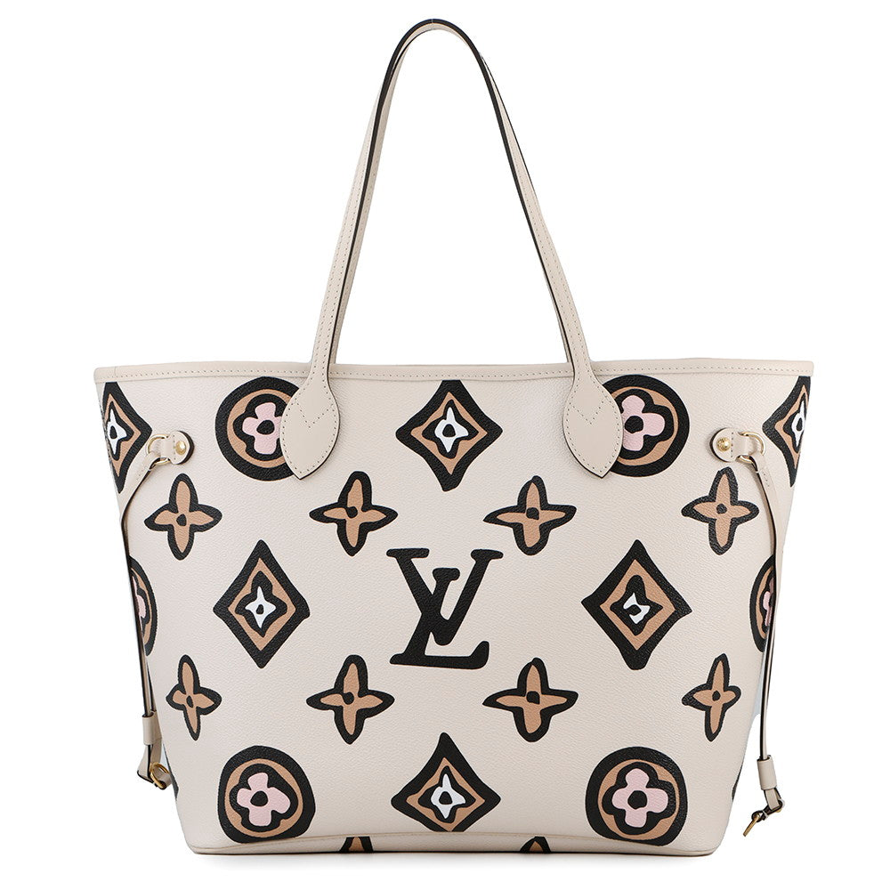 LOUIS VUITTON Neverfull claimM45819 Monogram Wild at Heart Size MM