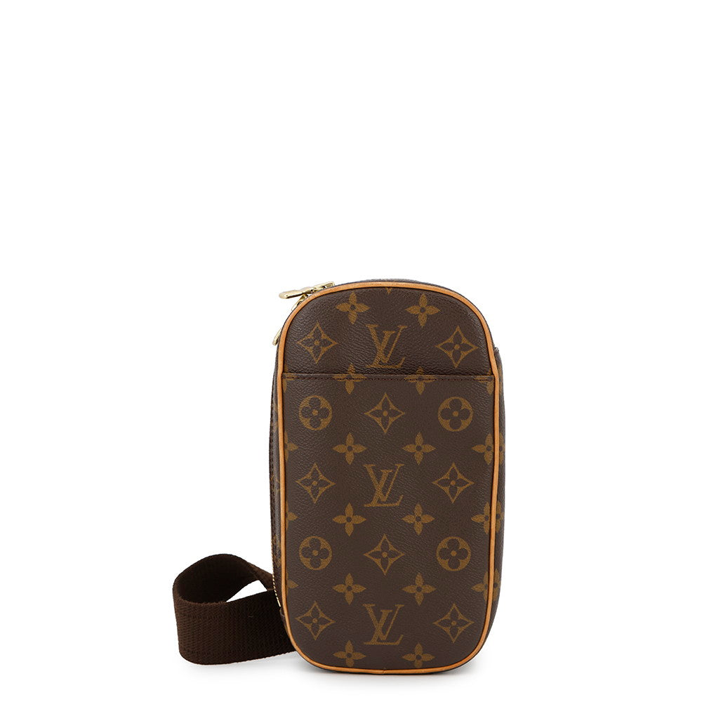 LOUIS VUITTON Pochette Gange BrownM51870 Monogram