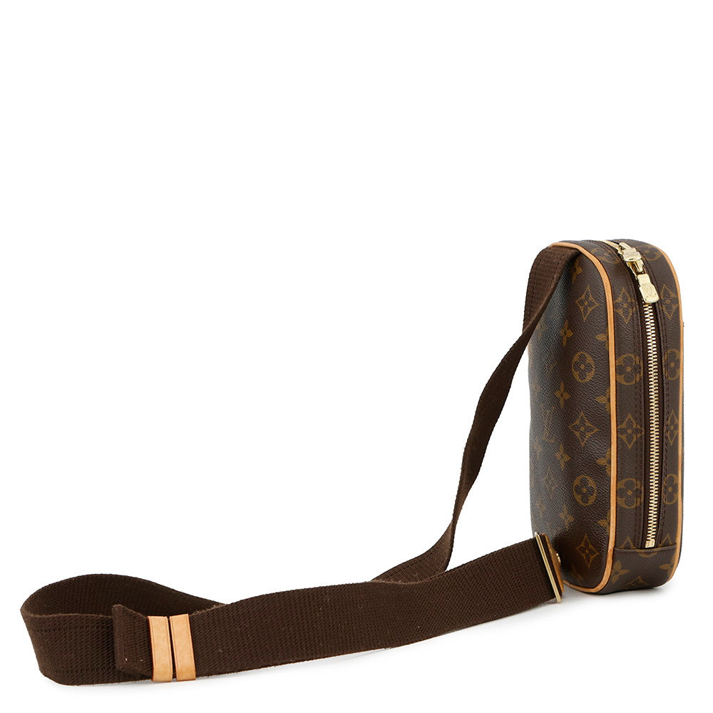 LOUIS VUITTON Pochette Gange BrownM51870 Monogram