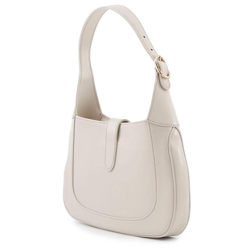 GUCCI Jackie White782849 Leather Size Small