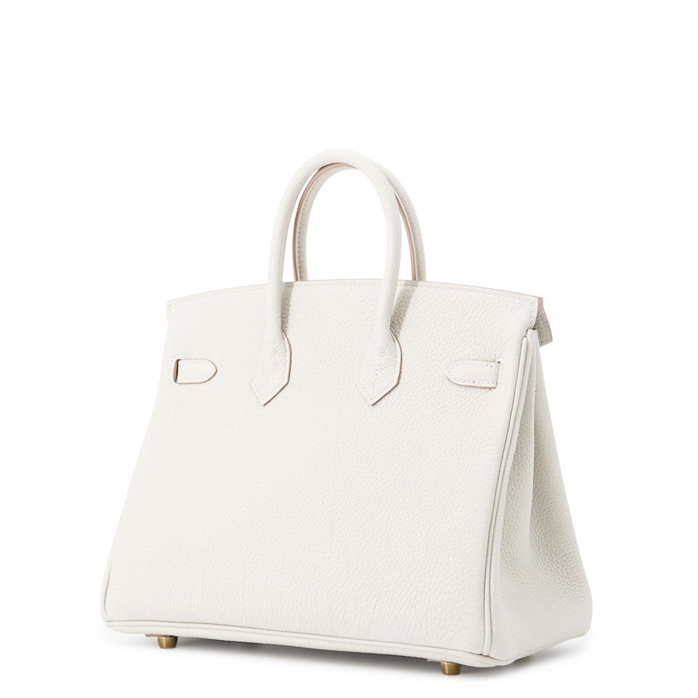 HERMES Birkin Grease pail Togo Leather Size 25