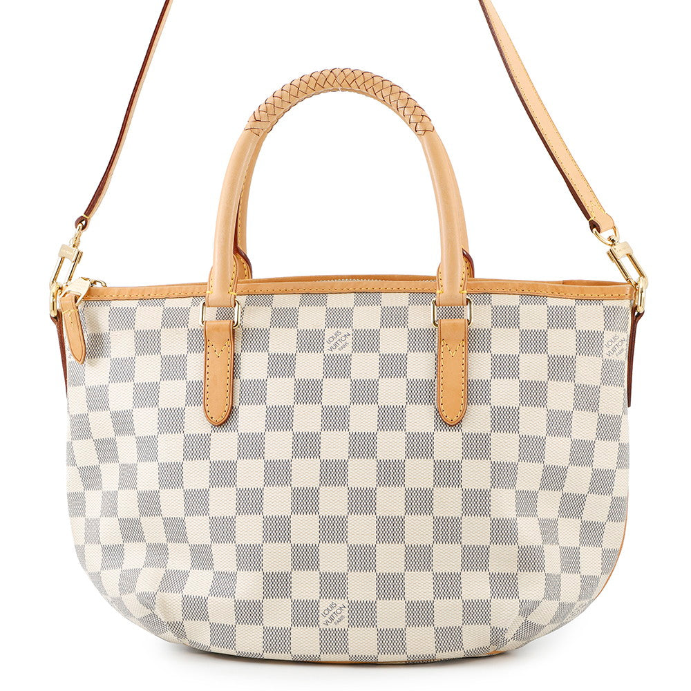 LOUIS VUITTON Riviera BeigeN48250 Damier Azur Size PM