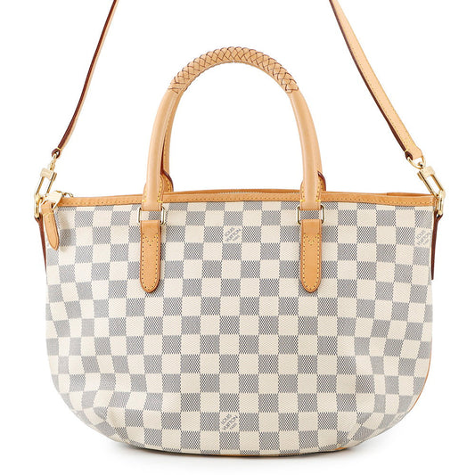 LOUIS VUITTON Riviera BeigeN48250 Damier Azur Size PM