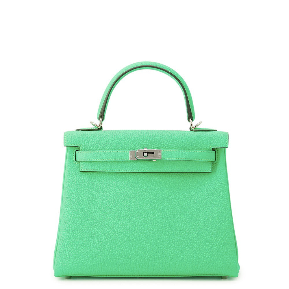 HERMES Kelly 25 inner stitch VertComic Togo Leather Size 25