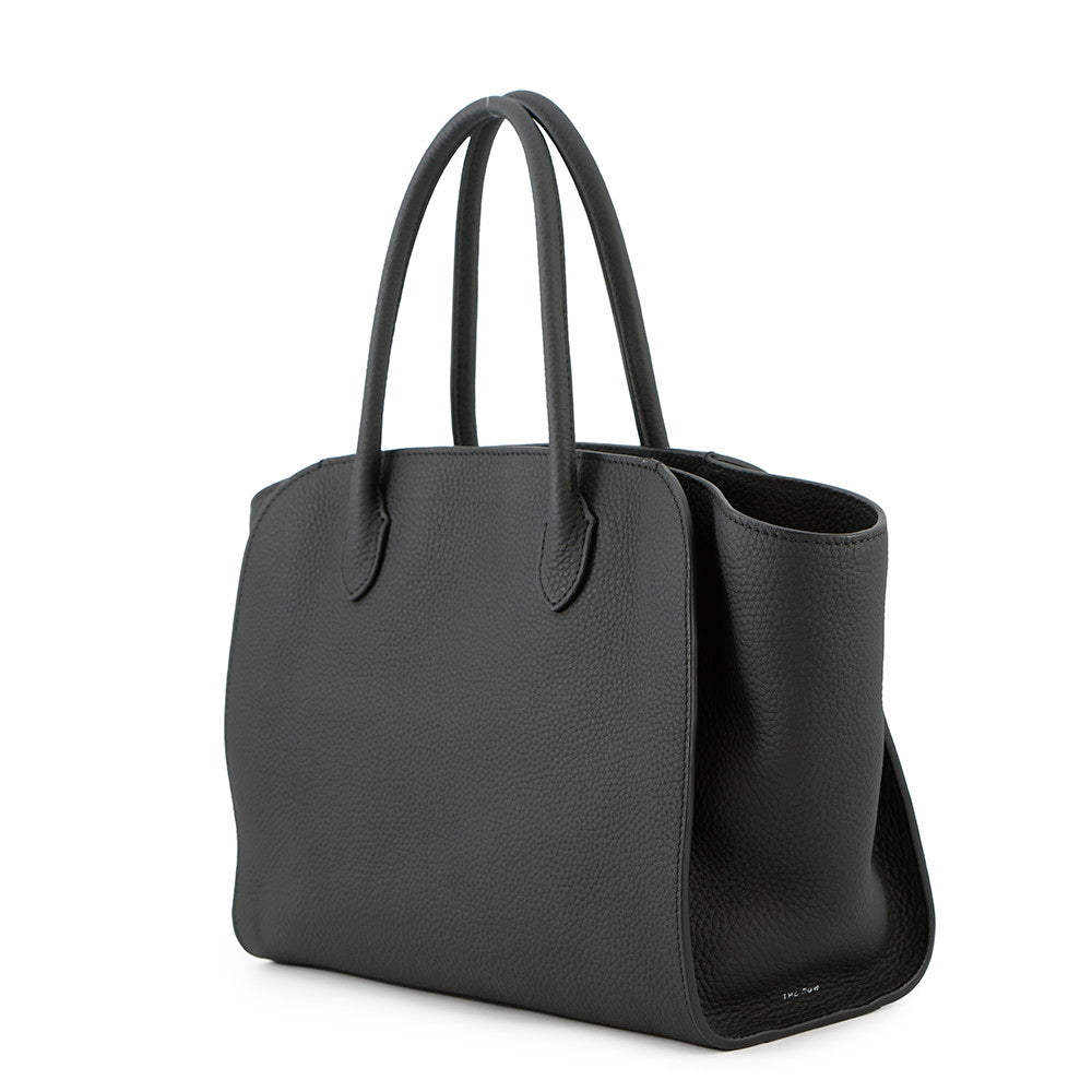 The Row Marlo Tote BlackW1802 Calf Leather Size 12