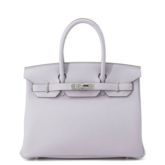 HERMES Birkin Green Pantan Togo Leather Size 30