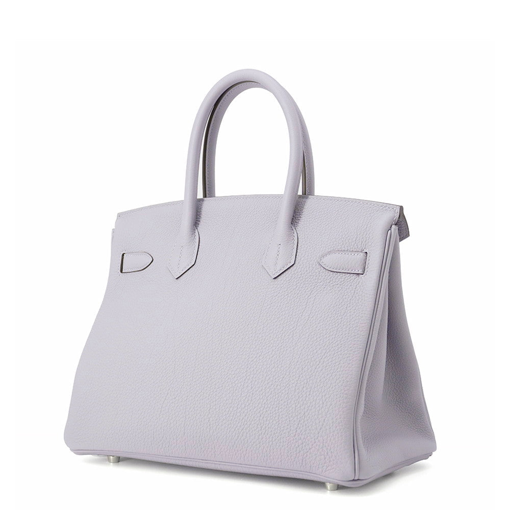 HERMES Birkin Green Pantan Togo Leather Size 30