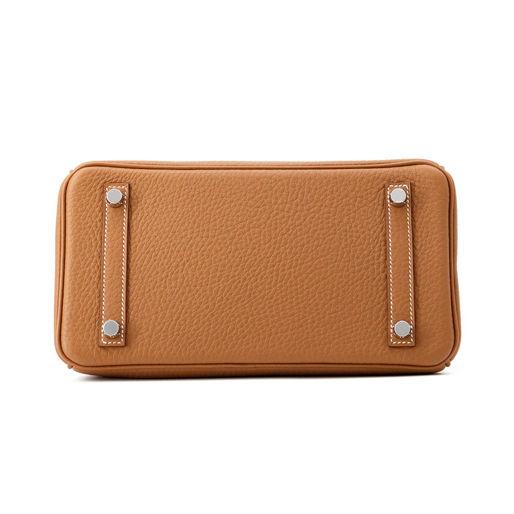 HERMES Birkin Gold Togo Leather Size 25