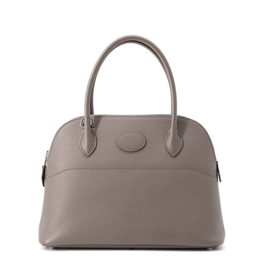 HERMES Bolide Etain Epsom Size 27