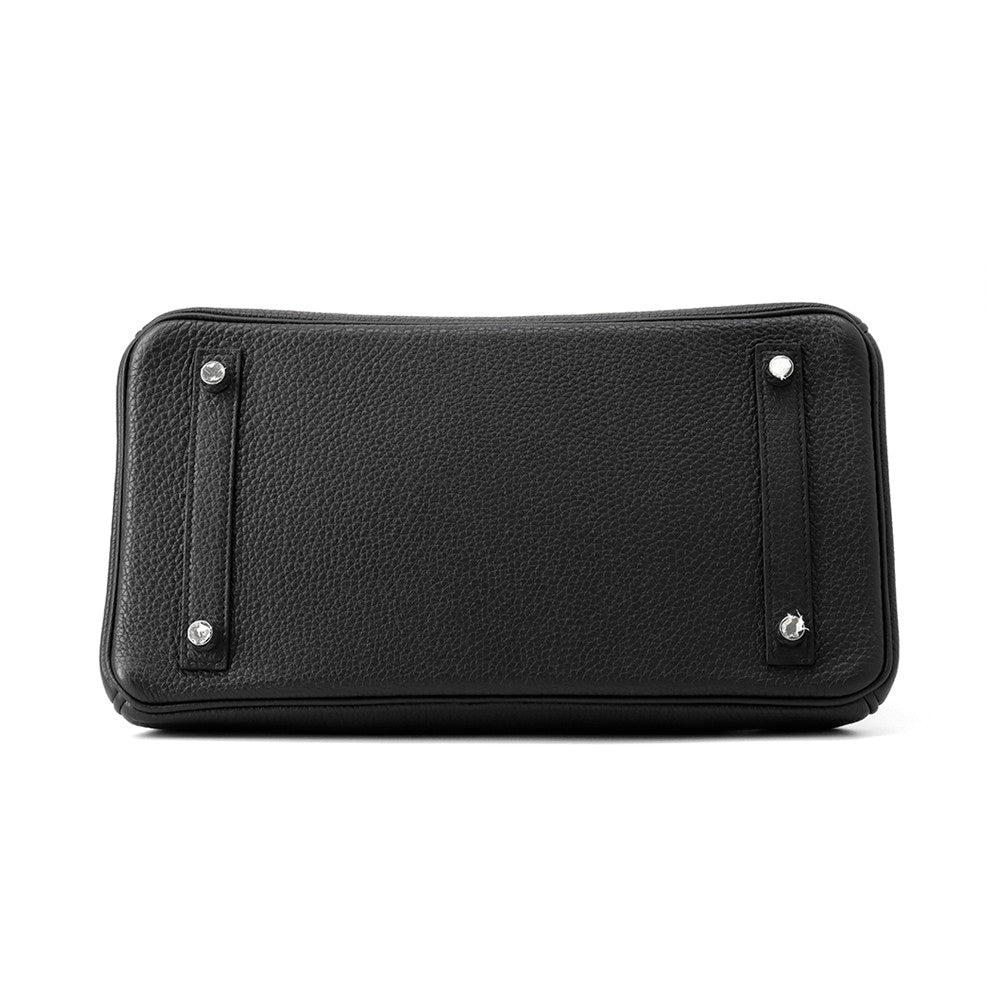 HERMES Birkin Black Togo Leather Size 30