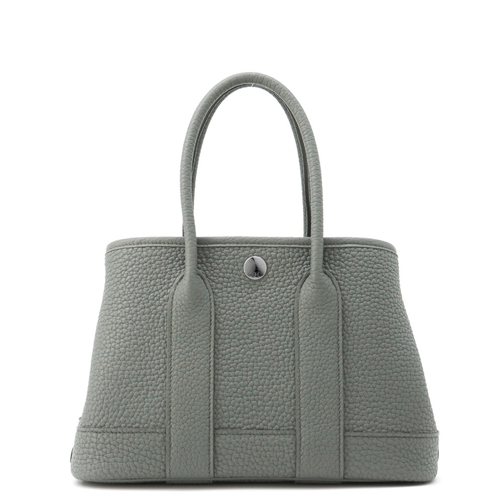 HERMES Neo Garden Vert Amand Negonda Leather Size 23