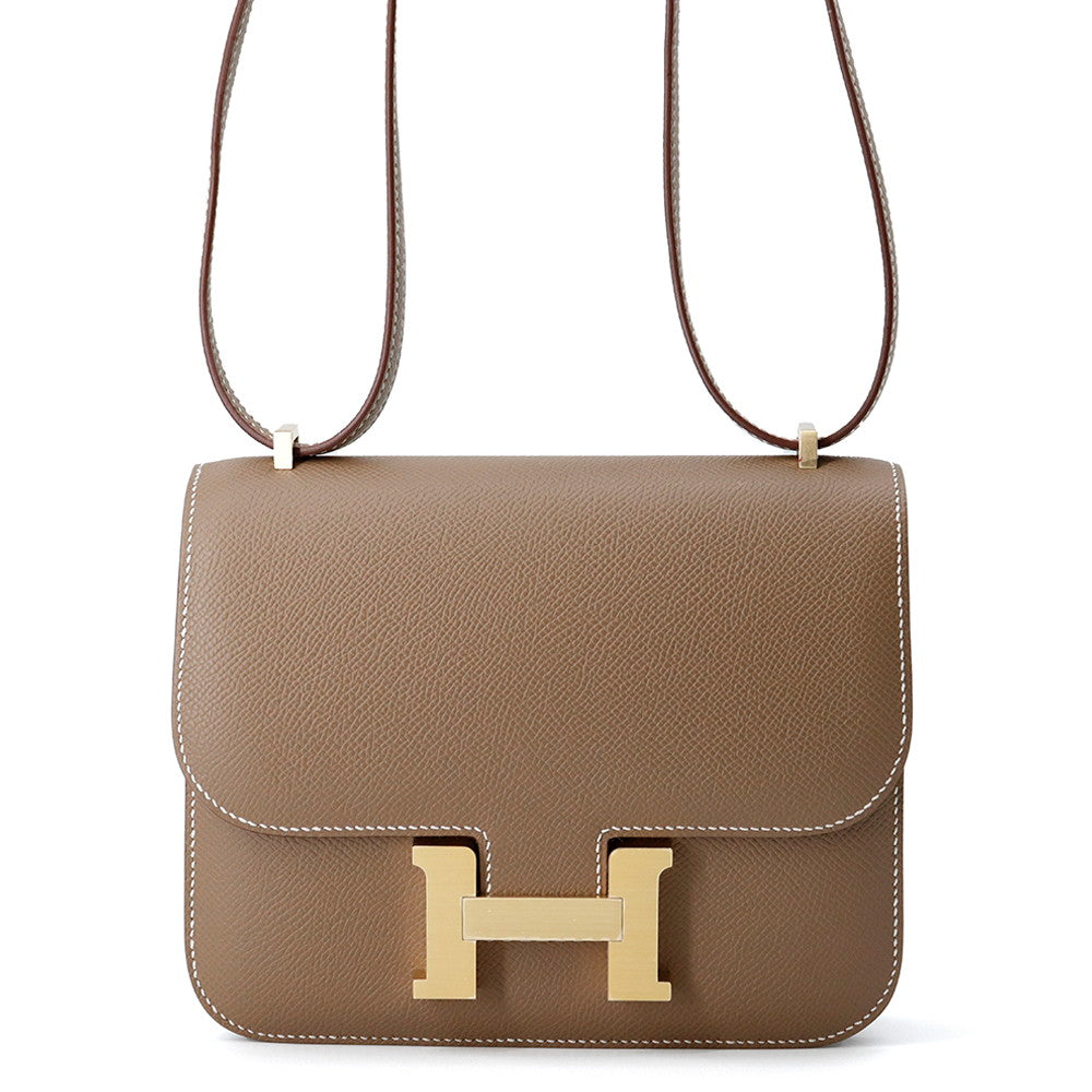 HERMES Constance 3 Miroir Etoupe Epsom Size Mini