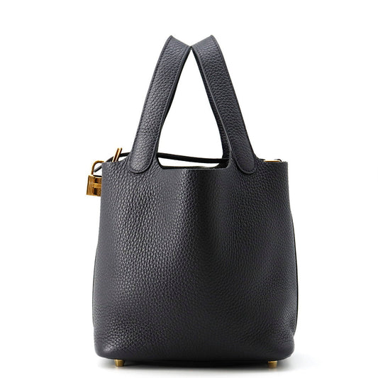 HERMES Picotin Lock Caban Taurillon Clemence Size PM