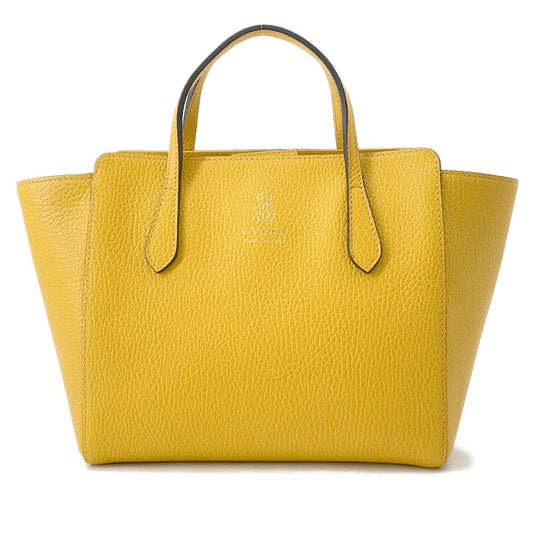 GUCCI Children's Swing Tote Yellow/Beige355640 Leather