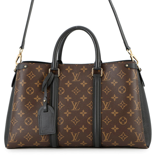 LOUIS VUITTON Soufflot NV NoirM44817 Monogram Macassar Canvas Size MM
