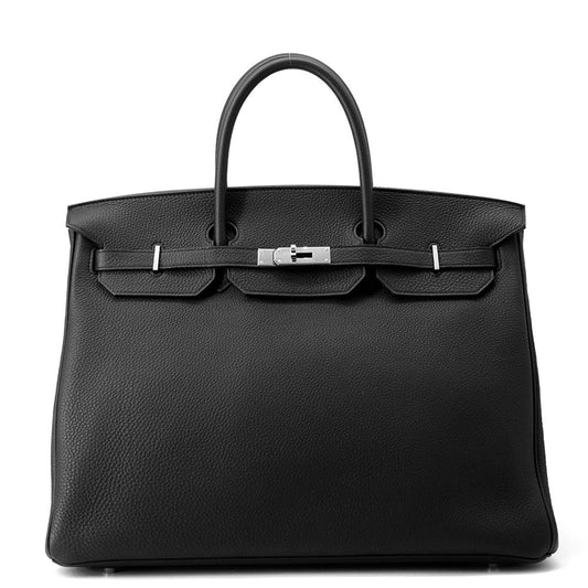 HERMES Birkin Black Togo Leather Size 40