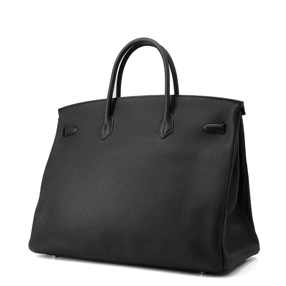 HERMES Birkin Black Togo Leather Size 40