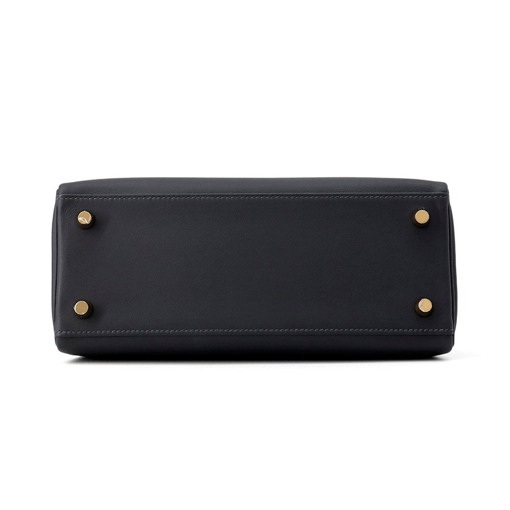 HERMES Kelly Caban Swift Leather Size 25