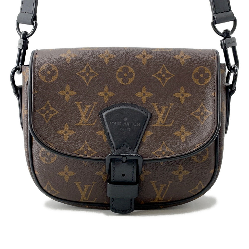 LOUIS VUITTON Montsouris Messenger NoirM47060 Monogram Macassar Canvas Size PM