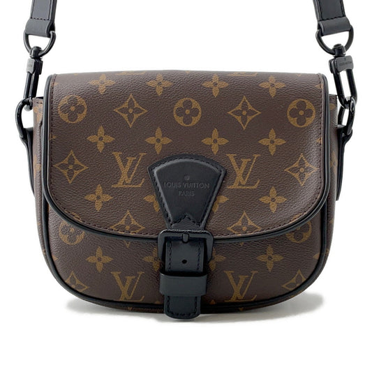 LOUIS VUITTON Montsouris Messenger NoirM47060 Monogram Macassar Canvas Size PM