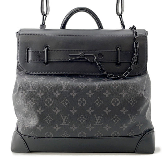 LOUIS VUITTON Steamer NoirM44731 Monogram Eclipse Size PM