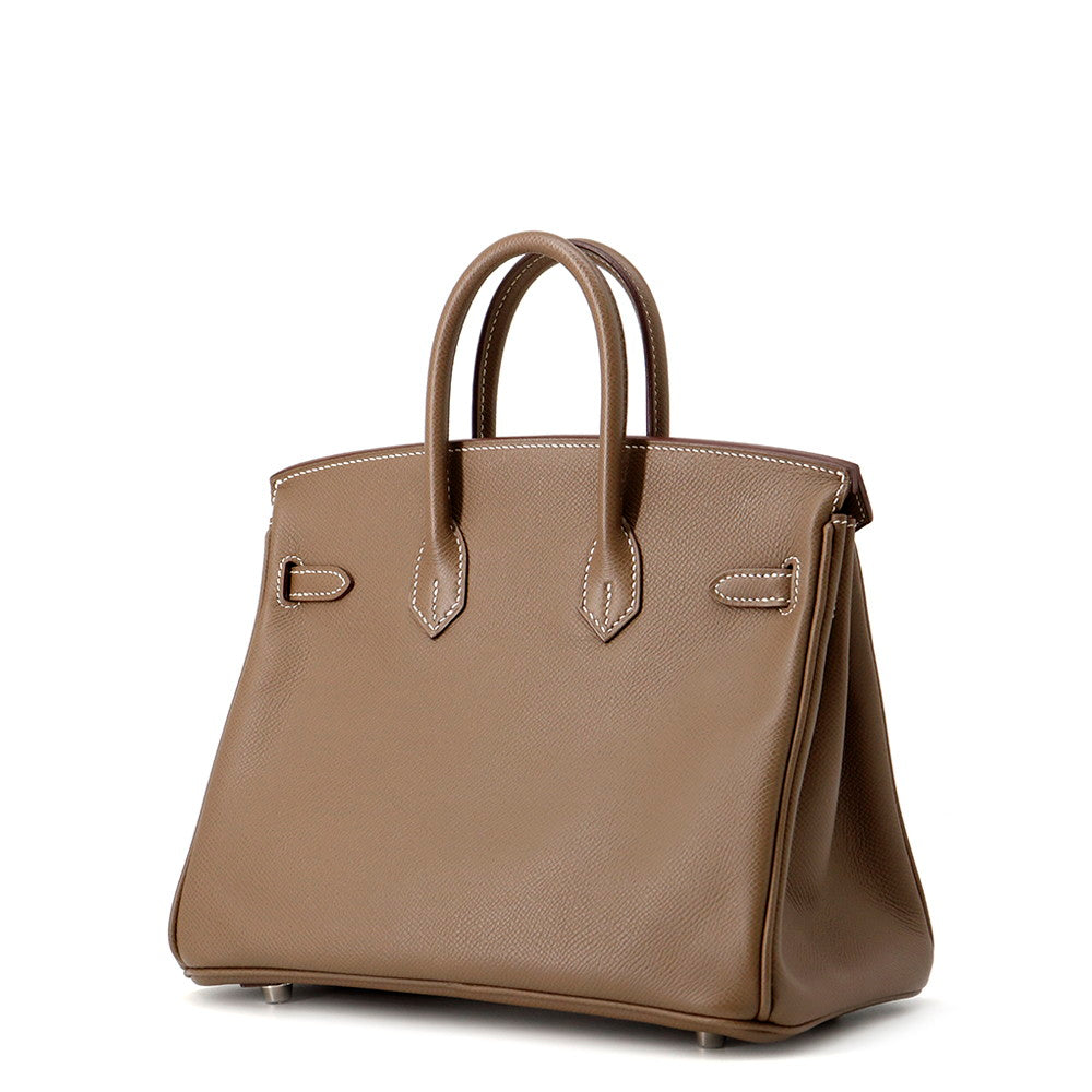 HERMES Birkin Etoupe Epsom Size 25