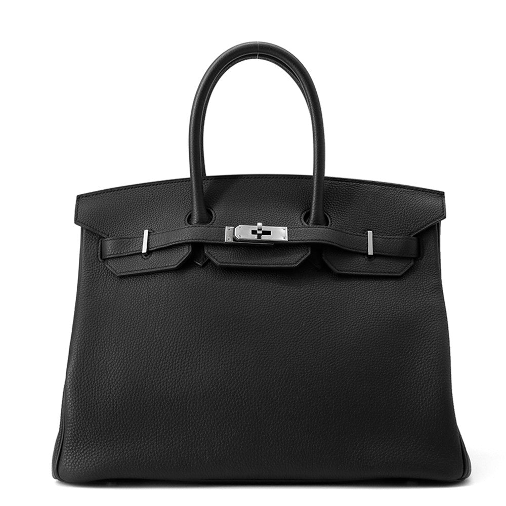 HERMES Birkin Black Togo Leather Size 35
