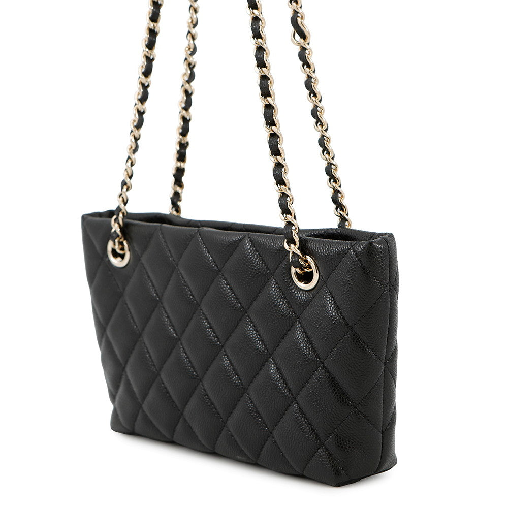 CHANEL Matelasse ChainShoulder Bag Timeless Classics Line BlackAP4423 Caviar Leather
