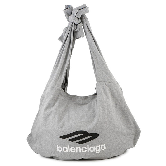 BALENCIAGA New Jersey Hobo Cool Tote Bag Gray792480 Cotton